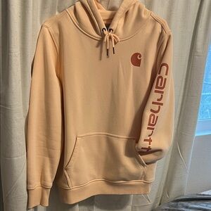 Carhartt women’s peach hoodie